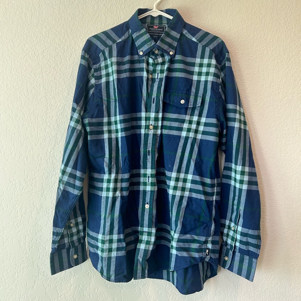 Vineyard Vines performance slim fit Crosby shirt large $28